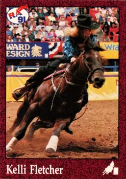 1991 Rodeo America Set B #94 Kelli Fletcher Front
